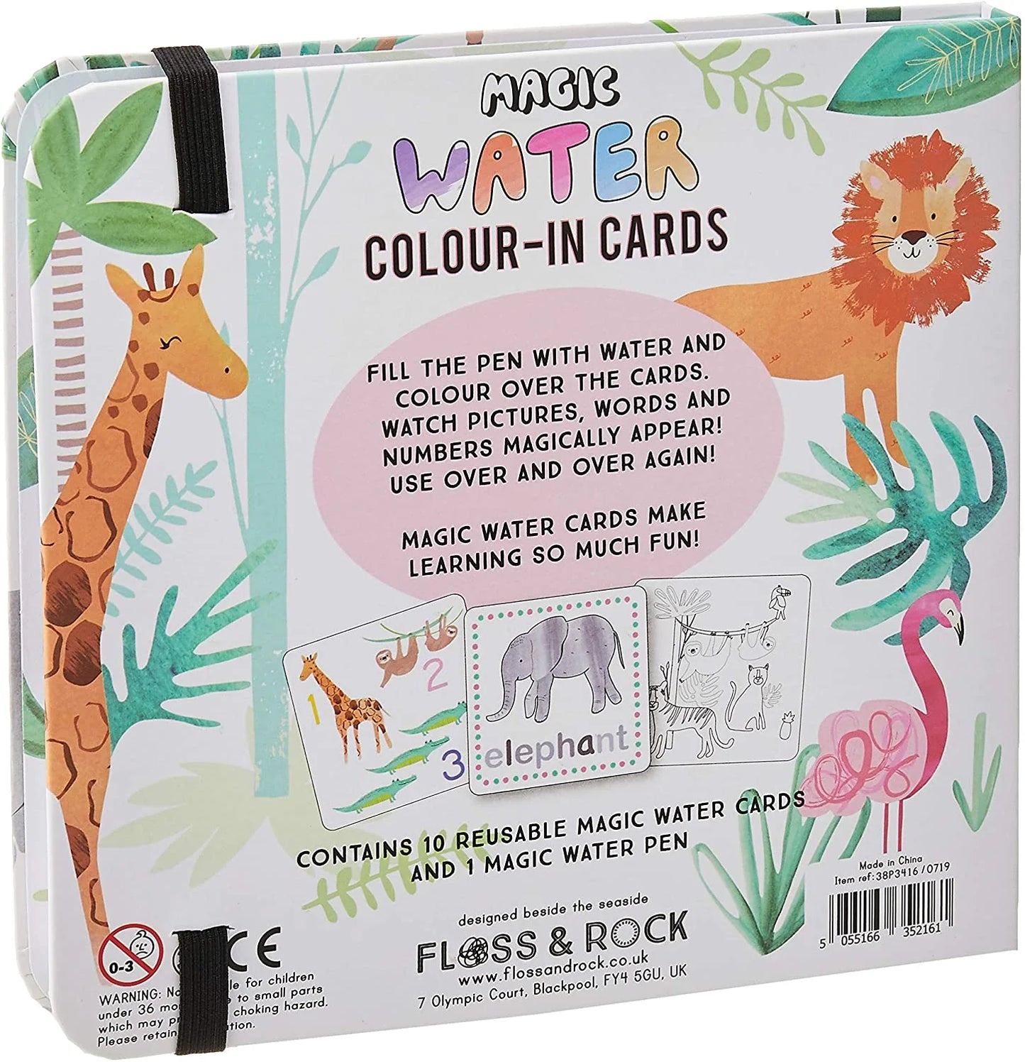 Water Pen and Cards Jungle