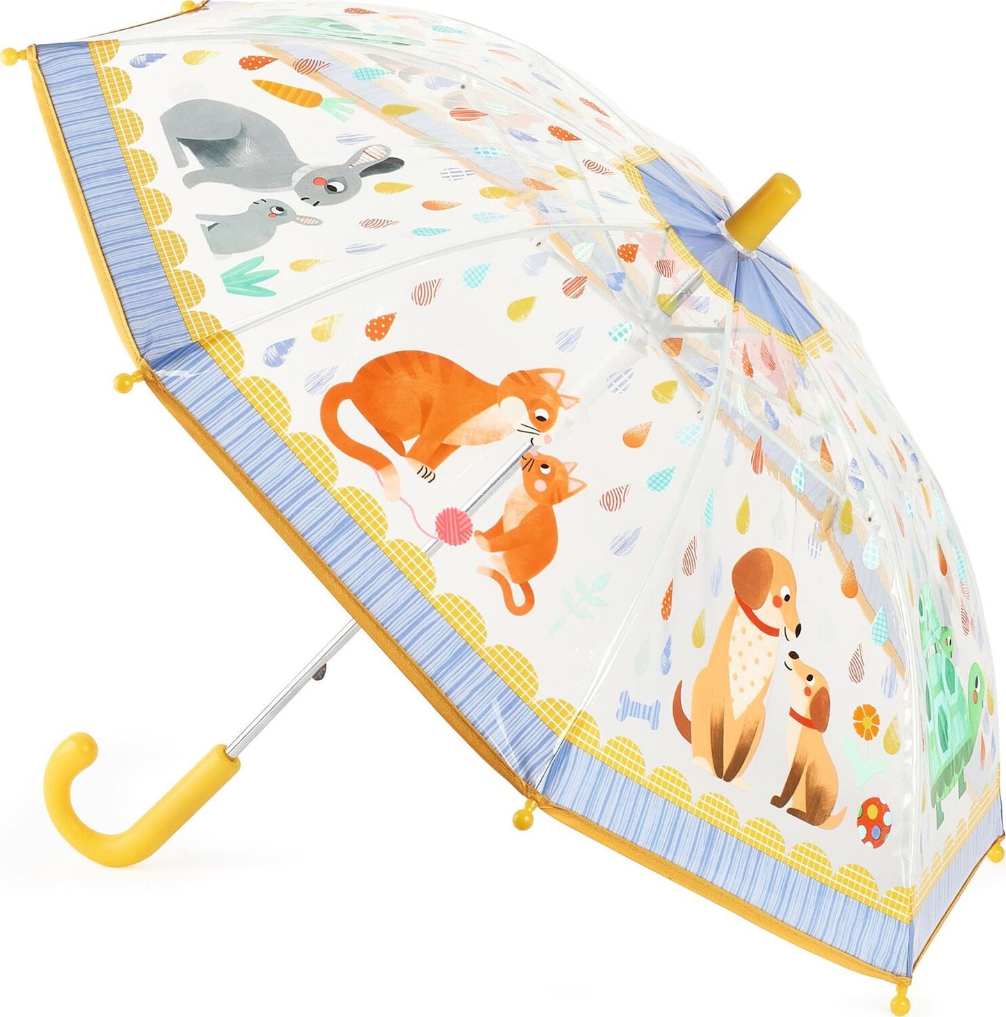 Umbrella Mom and Baby