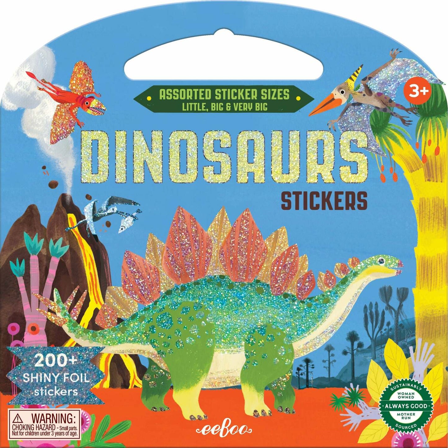 Dinosaurs (shiny sticker book)