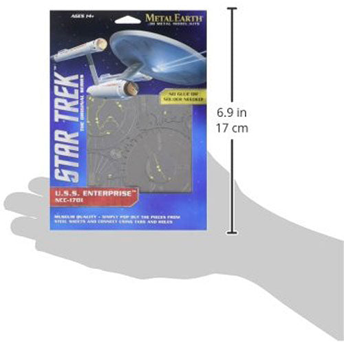Metal Earth Star Trek USS Enterprise NCC-1701 3D Metal Model Kit