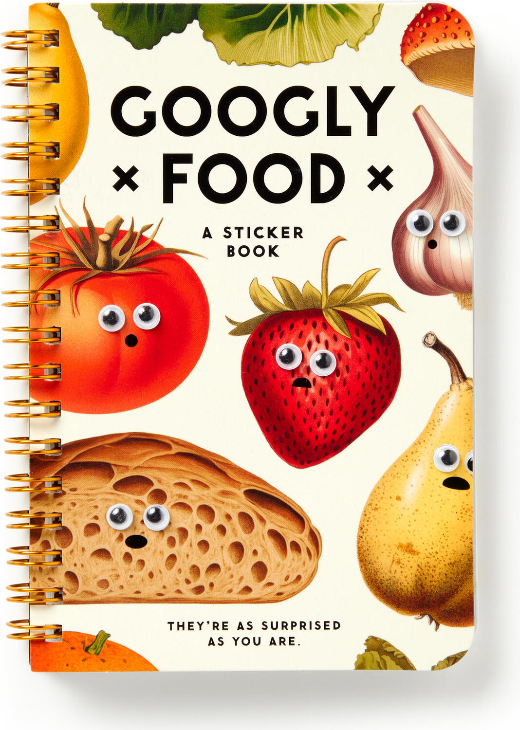 Googly Food Sticker Book