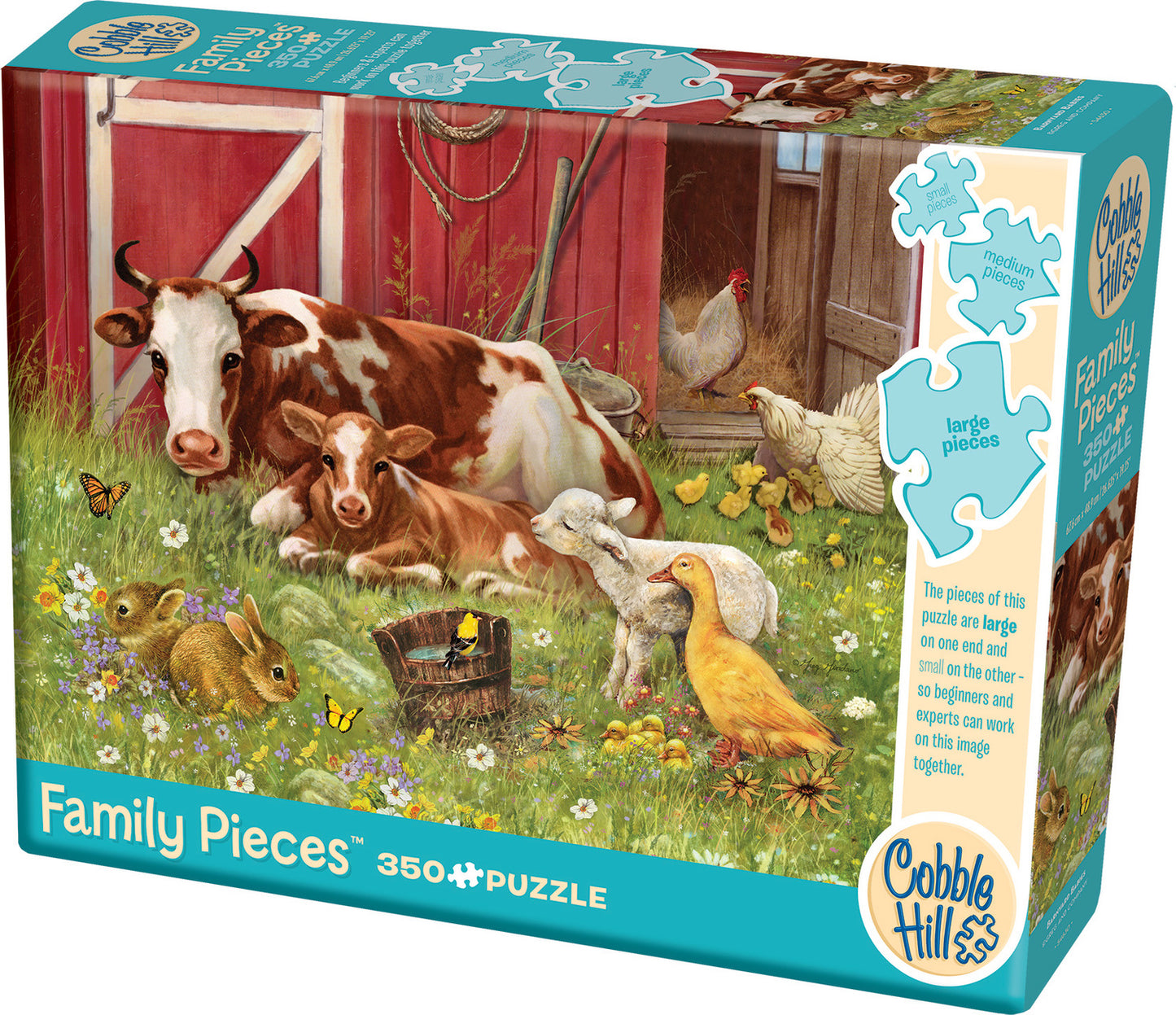 Barnyard Babies Family 350Pc Puzzle