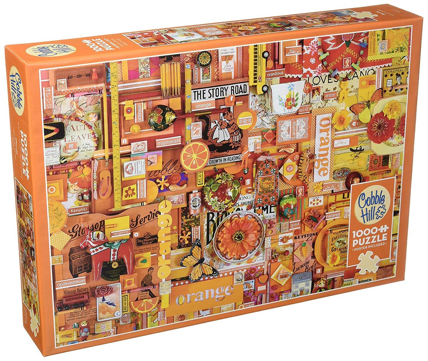 Rainbow Orange Puzzle 1000pc