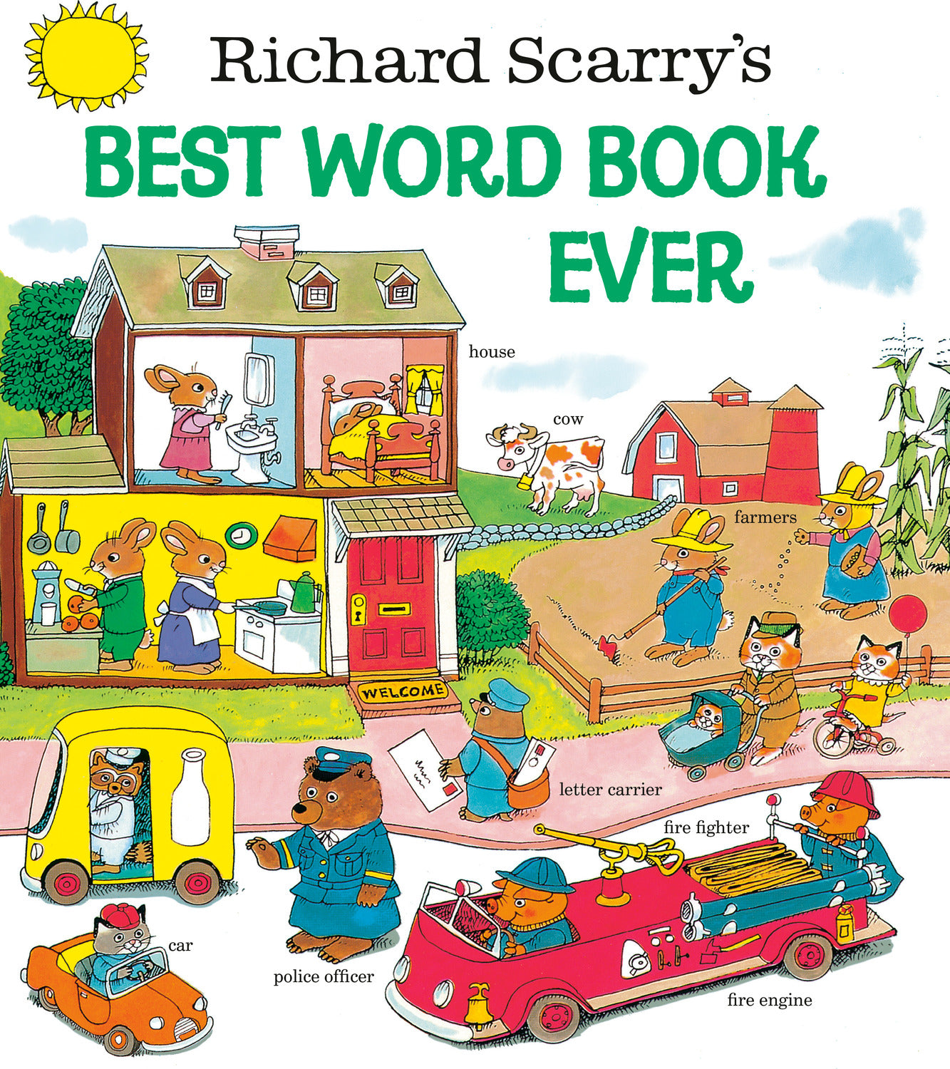 Richard Scarry's Best Word Book Ever - Hardcover