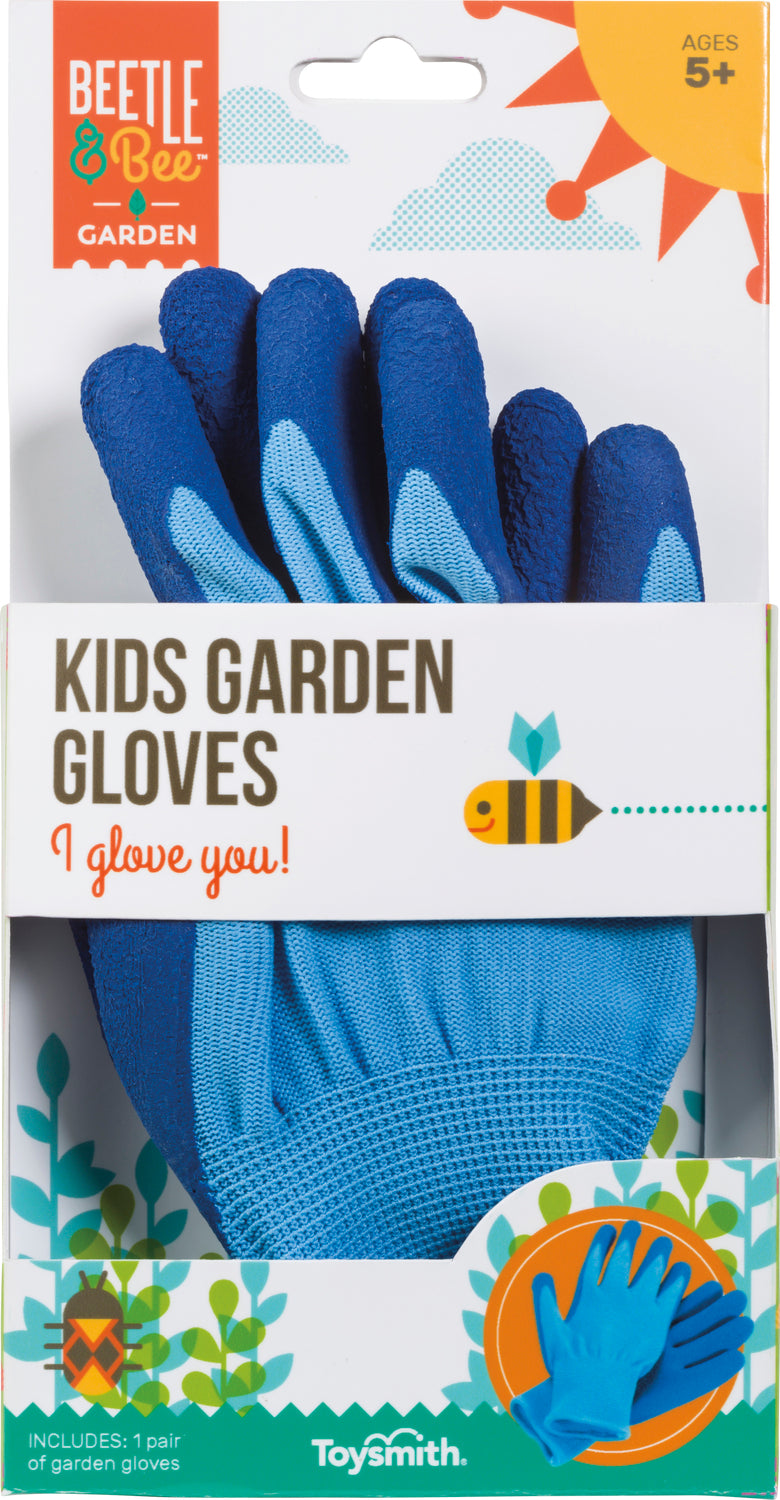 Beetle & Bee Kids Garden Gloves