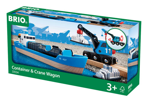 Brio Freight Ship and Crane