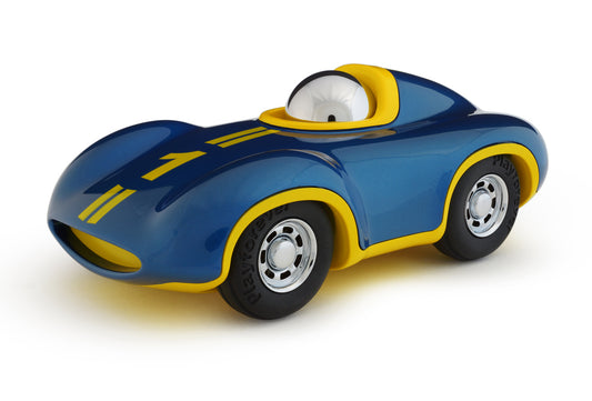 PLayforever Mini Speedy Car Yellow & Blue