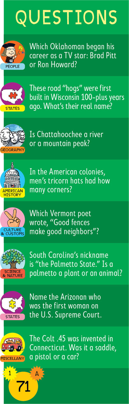 Brain Quest For the Car