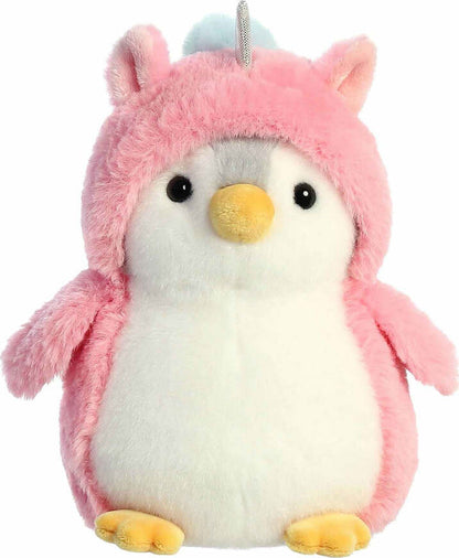 Aurora PomPom Penguin™ - 7" Unicorn