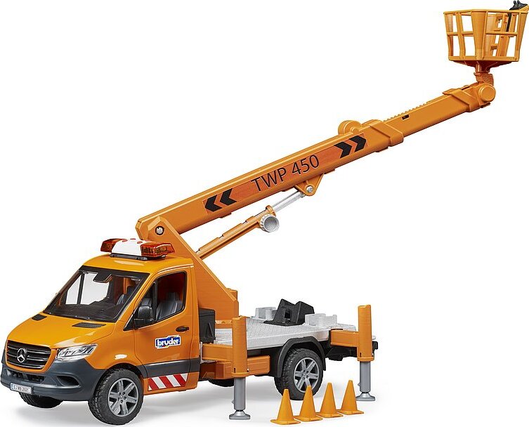 Bruder MB Sprinter with Work Platform