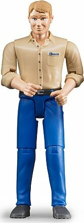BRUDER BWorld MAN WITH BLUE JEANS