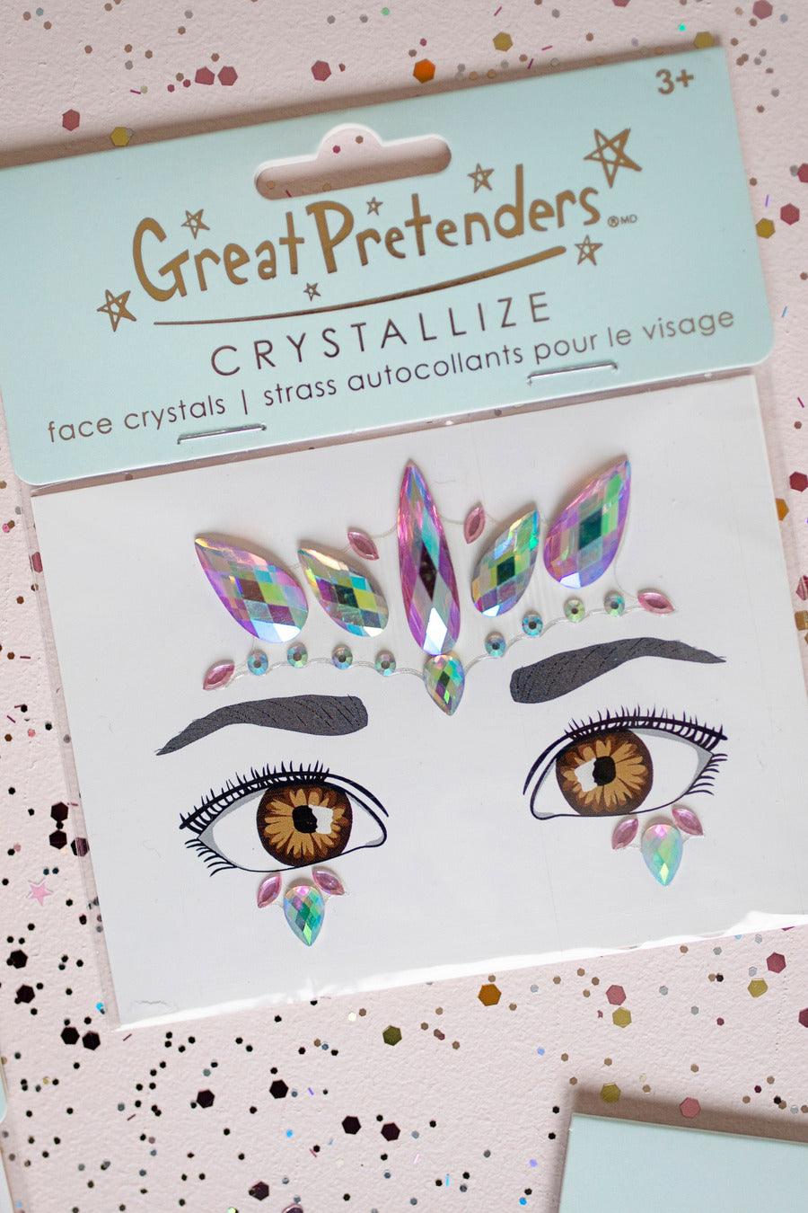 Face Crystals - Pink Unicorn