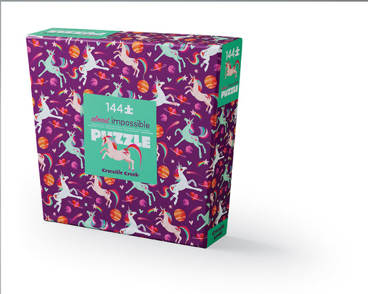 144 Pc Impossible Puzzle - Unicorn Galaxy