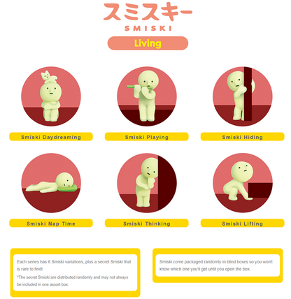 Smiski Living Blind Series