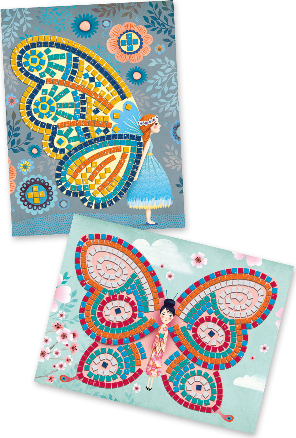 Sticker Mosaics - Butterflies