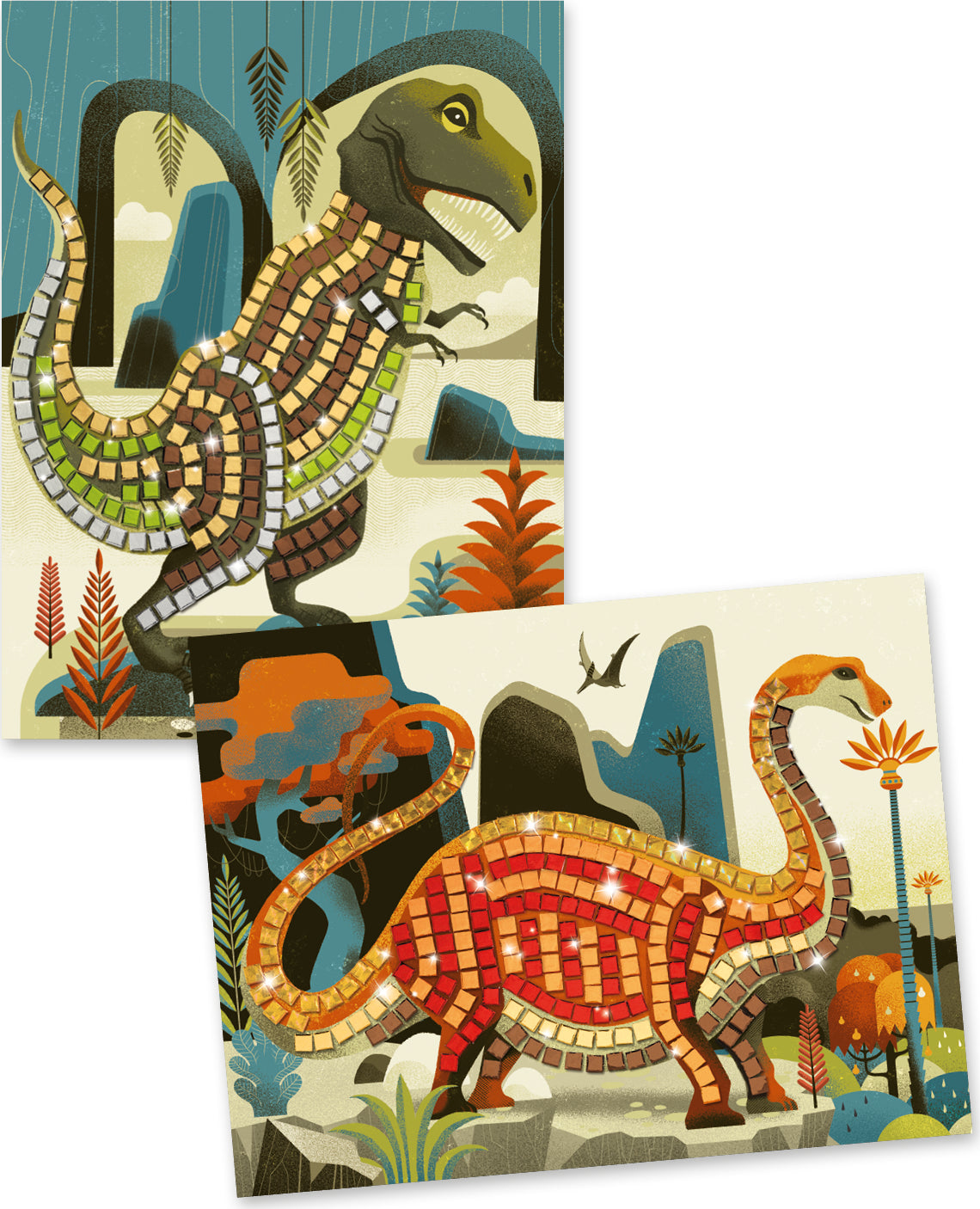 Sticker Mosaics - Dinosaurs
