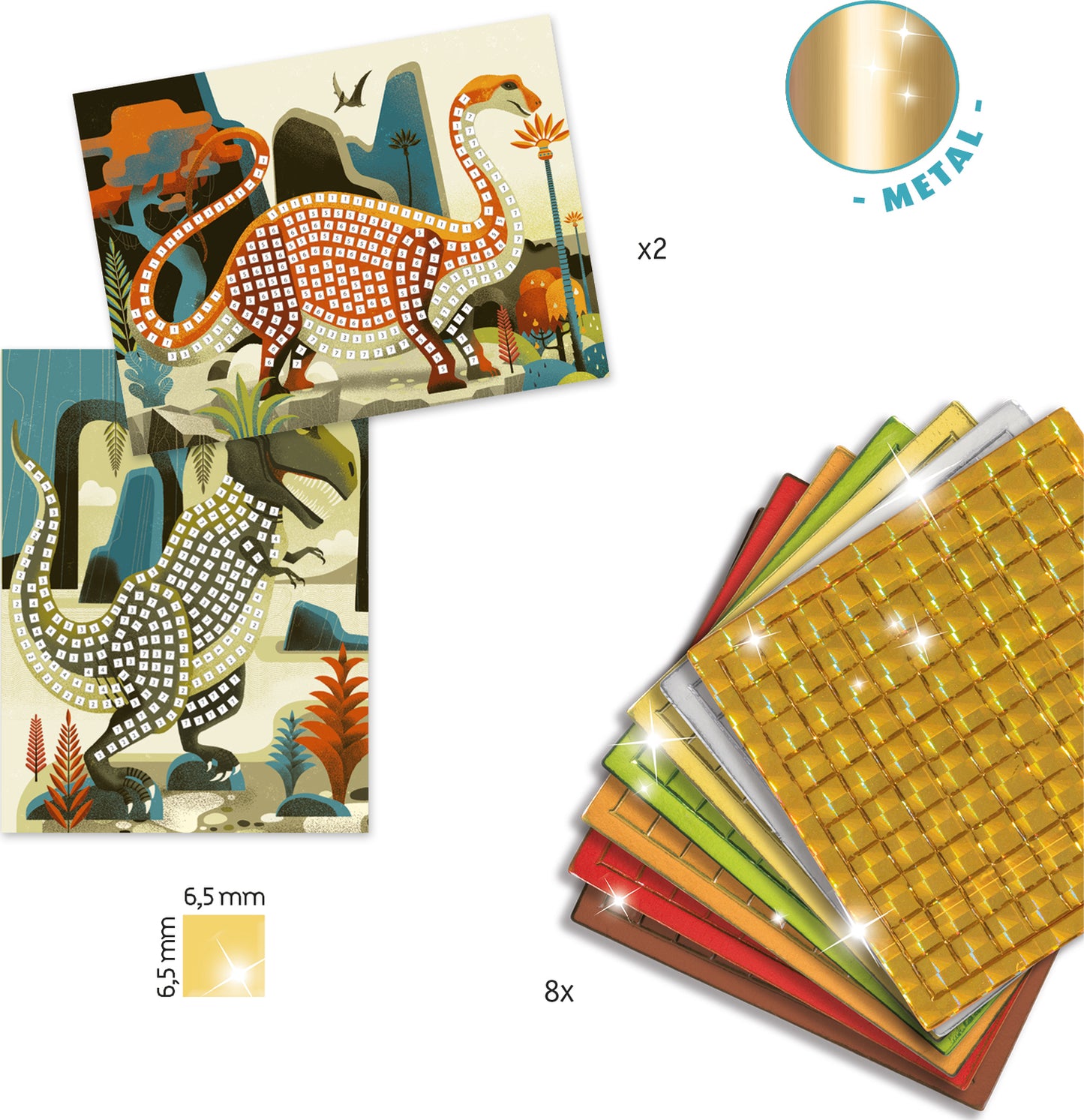 Sticker Mosaics - Dinosaurs