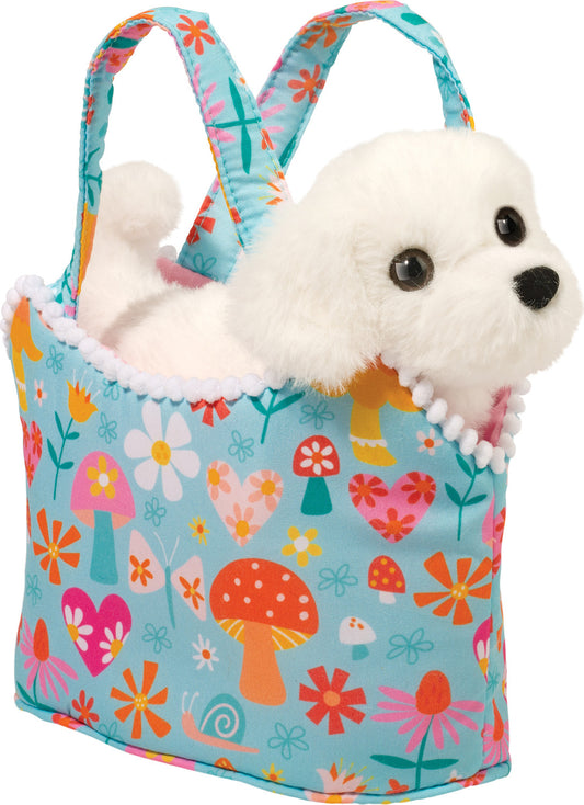Douglas Retro Chic Sassy Sak with Bichon