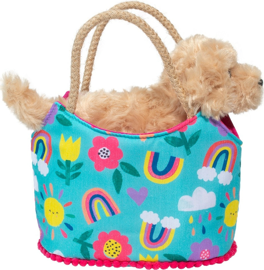 Douglas In the Pink Paisley Sak With Black Cat