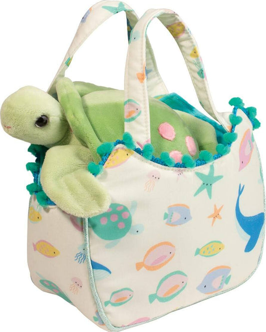 Douglas Sassy Sak Ocean Friends  with Sea Turtle