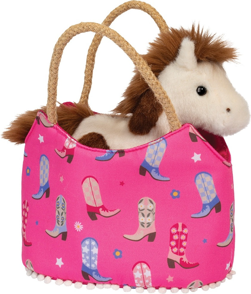 Douglas Cowgirl Boots Sassy Sak with Horse
