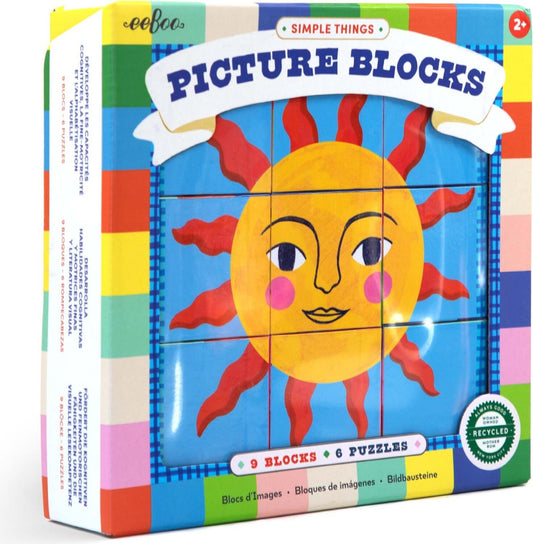 Simple Things 9 Pc (picture blocks)