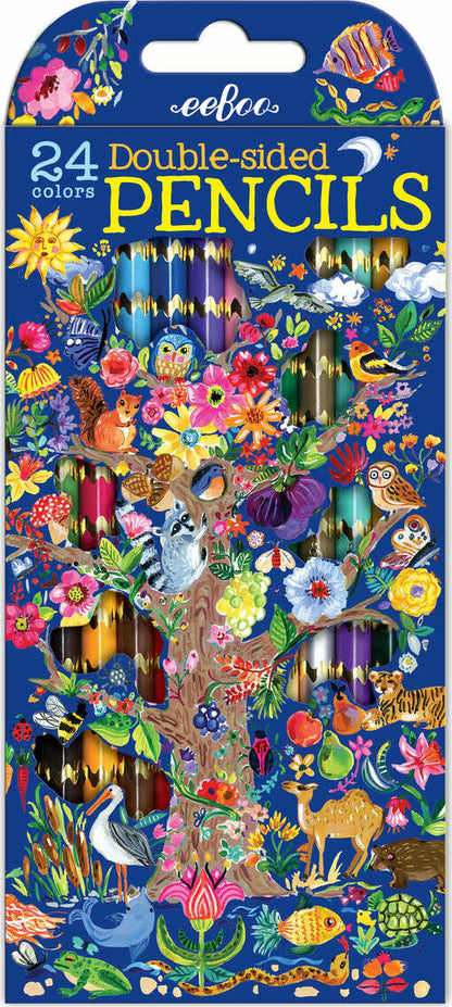 Double-Sided Pencils Tree of Life
