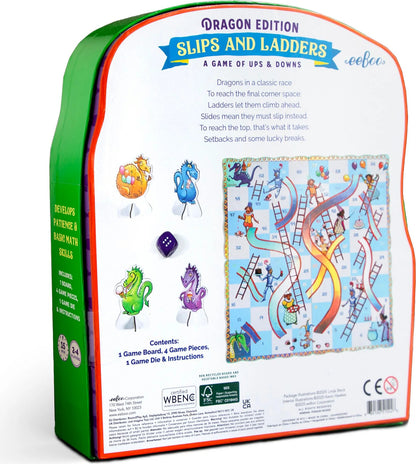 Slips and Ladders Dragon Edition Game
