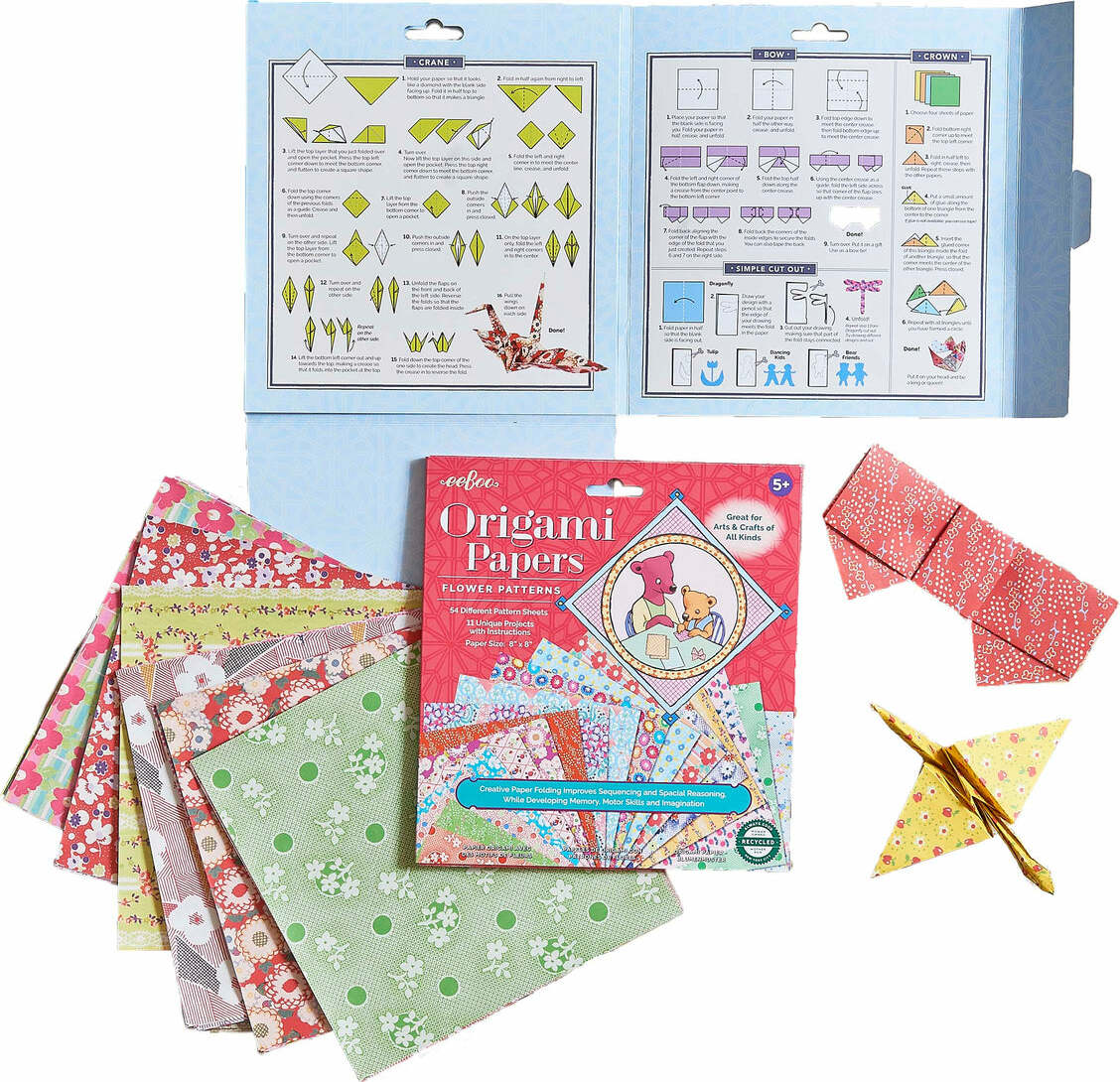 Flower Patterns (origami papers)