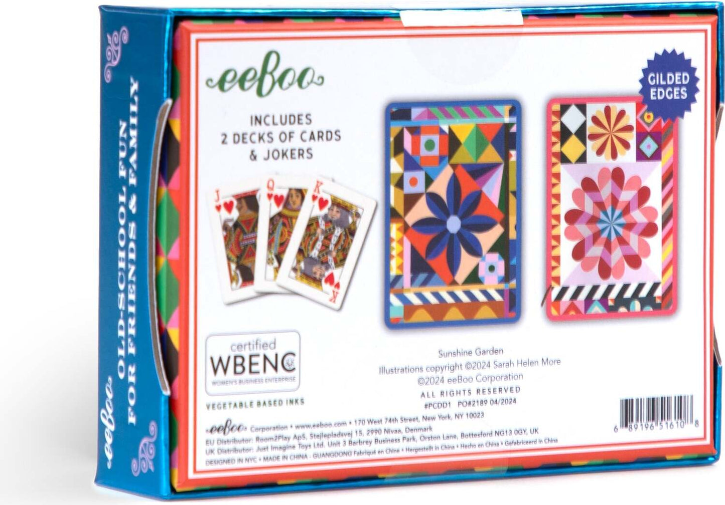 Sunshine Garden Playing Cards