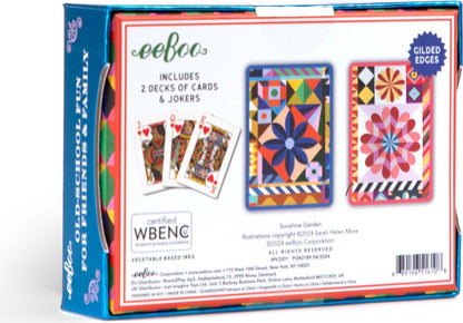 Sunshine Garden Playing Cards