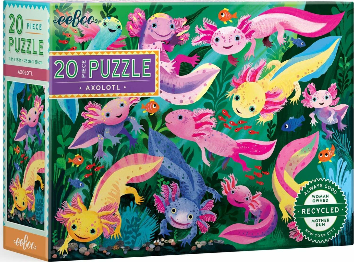 Eeboo Axolotl 20pc