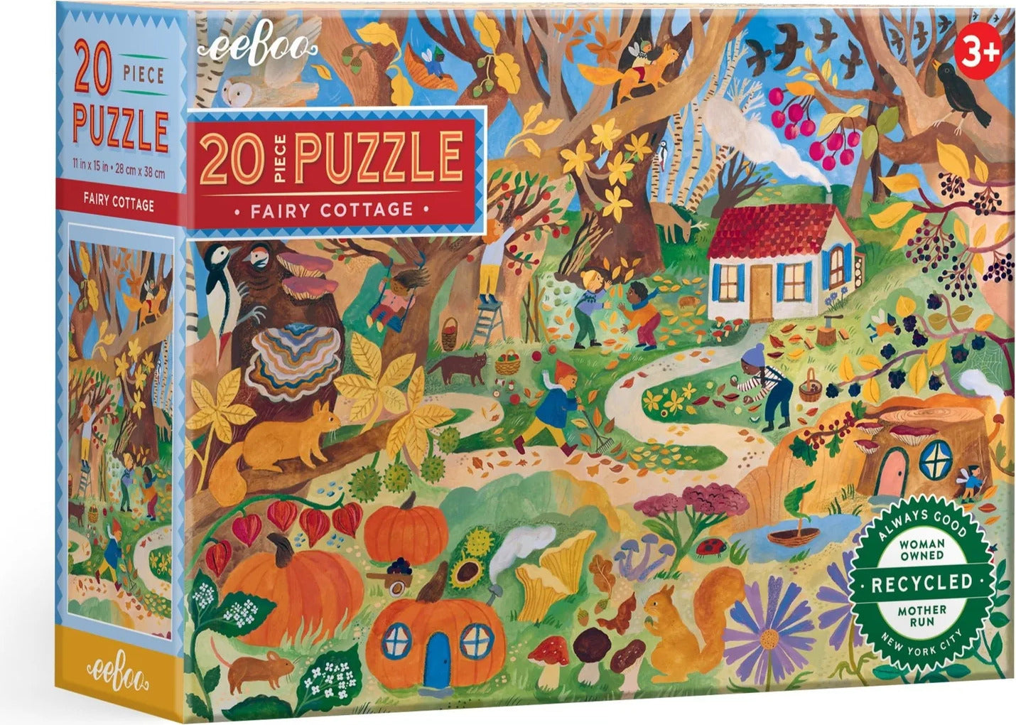 Fairy Cottage (20 piece puzzles)