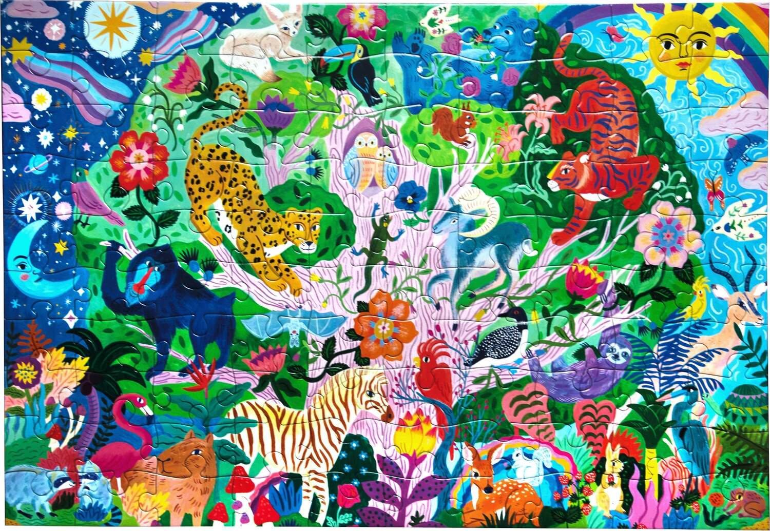 Tree of Wildlife (100 piece puzzles)