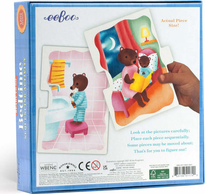 EEBOO Ready to Go Puzzle - Bedtime