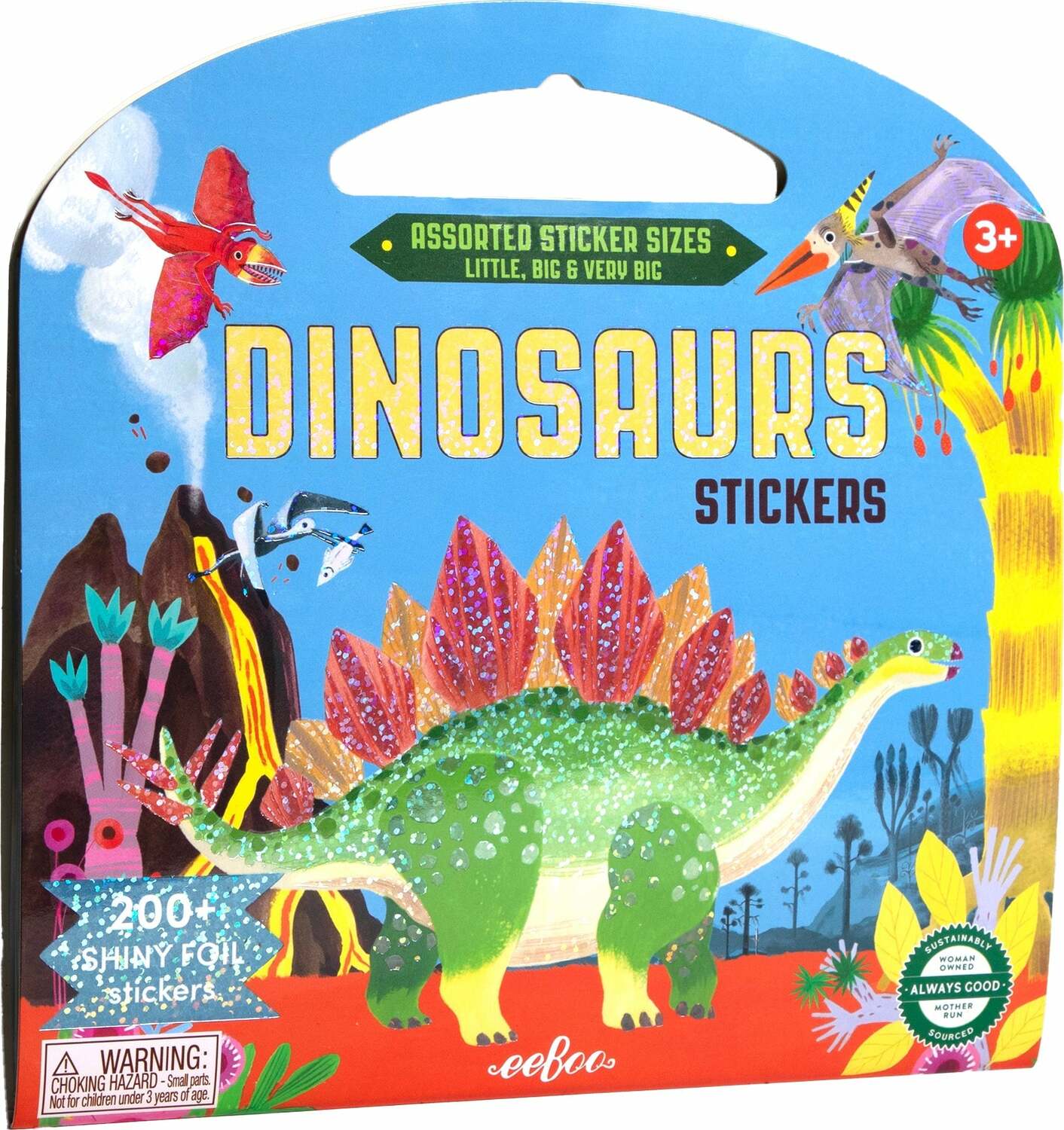 Dinosaurs (shiny sticker book)