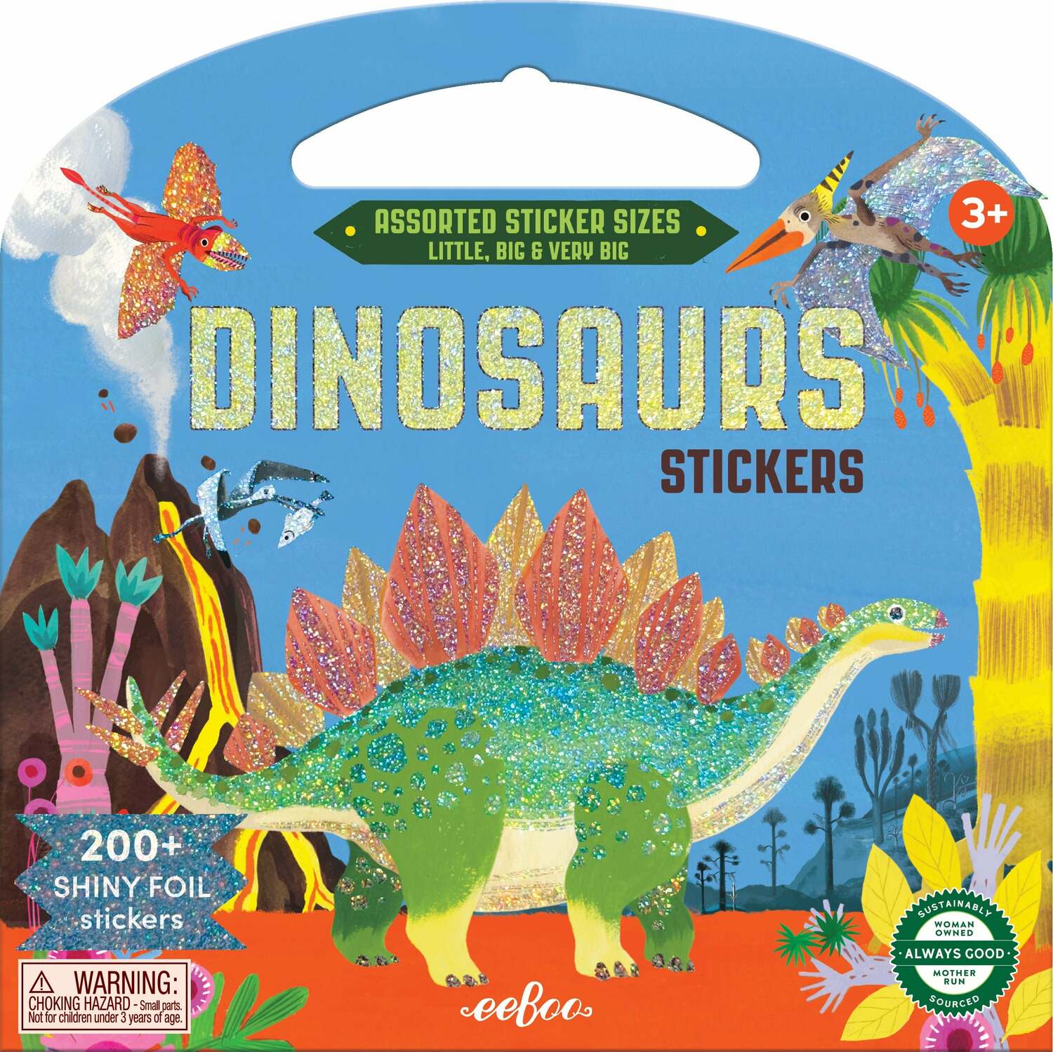 Dinosaurs (shiny sticker book)