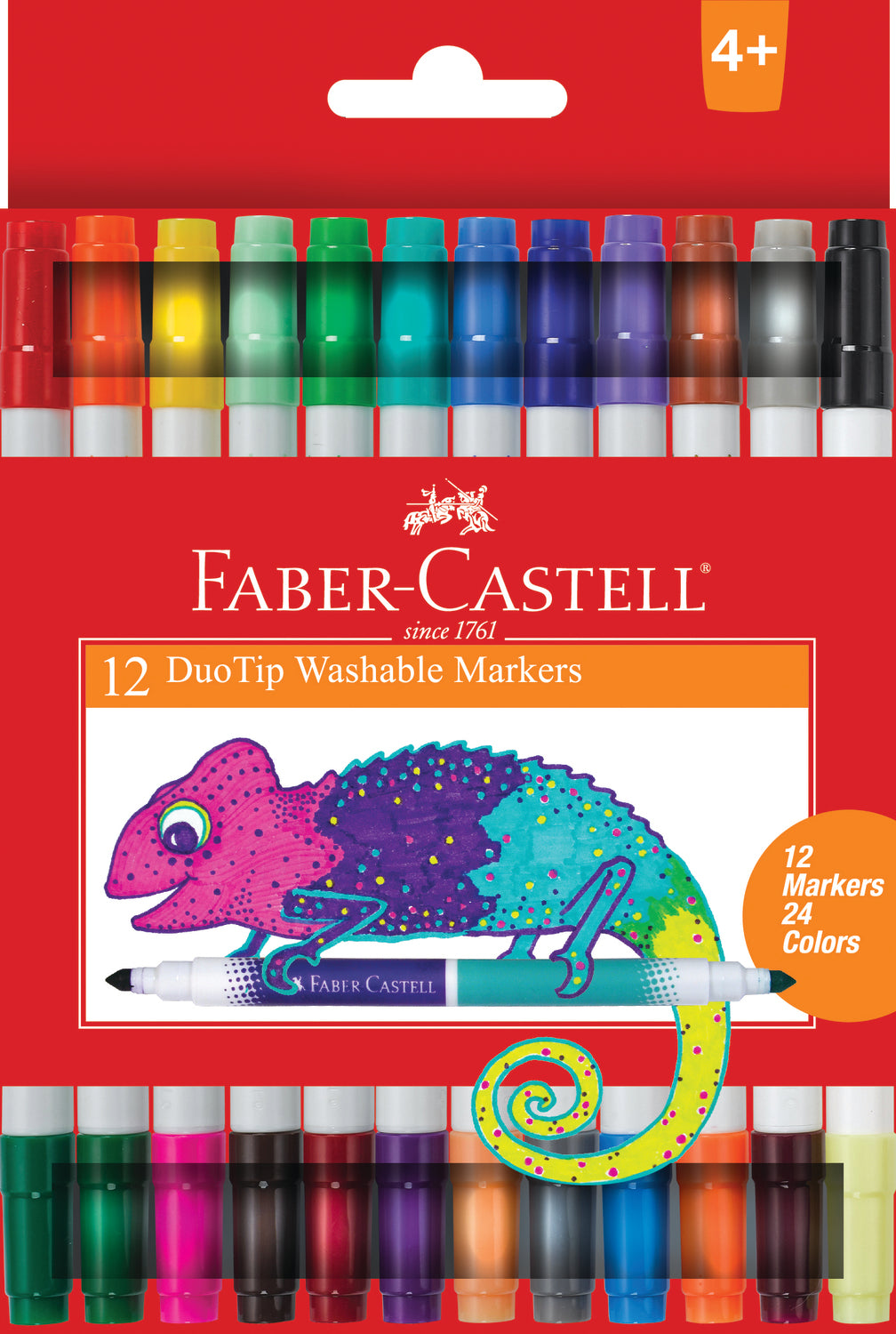 FC Duo Tip Washable Markers 12 count