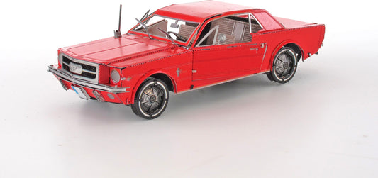 METAL EARTH Ford 1965 Mustang Coupe 'Red Version'