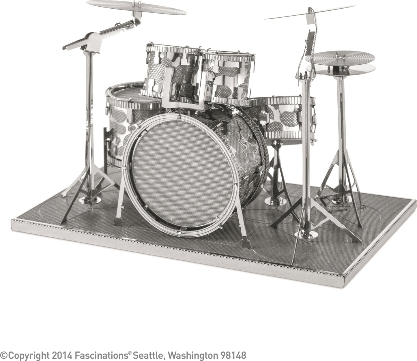 Metal Earth Drum Set
