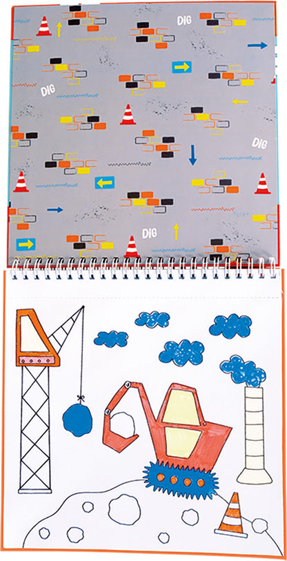 Construction Coloring Fun