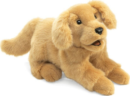 Folkmanis Golden Retriever Puppy Hand Puppet