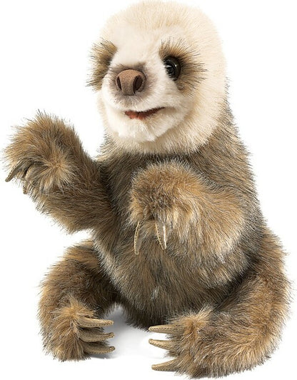 Folkmanis Sloth, Baby Hand Puppet