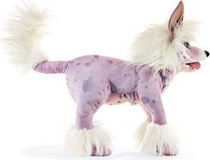 Chinese Crested Dog Hand Puppet