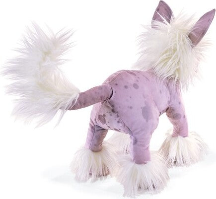 Chinese Crested Dog Hand Puppet