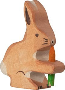 Holztiger Rabbit with Carrot