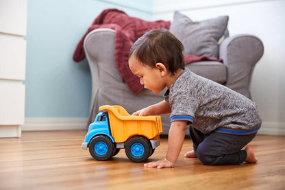 Green Toys Dump Truck Blue and Orange