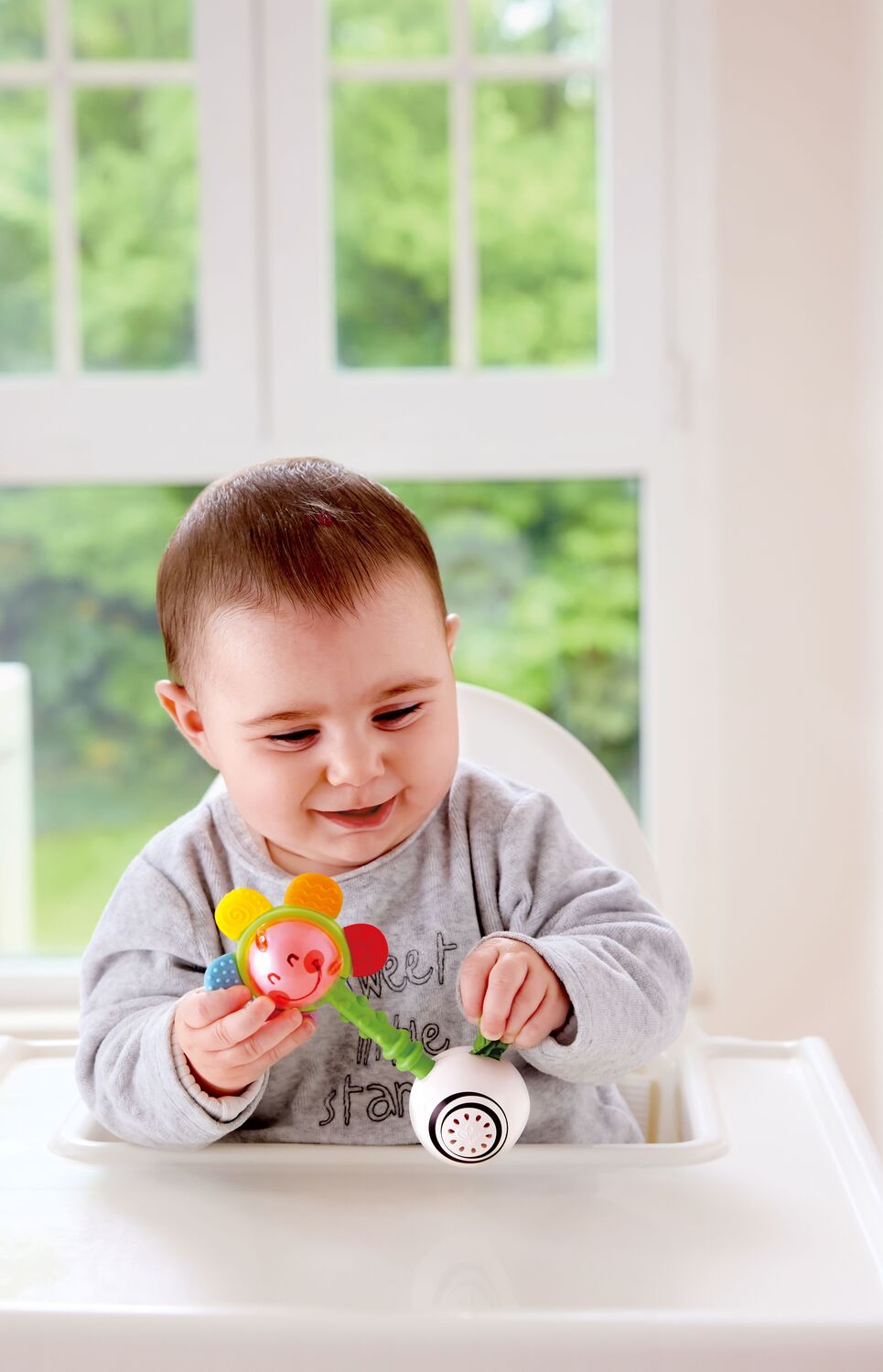 Shake ''n Sparkle Flower Rattle