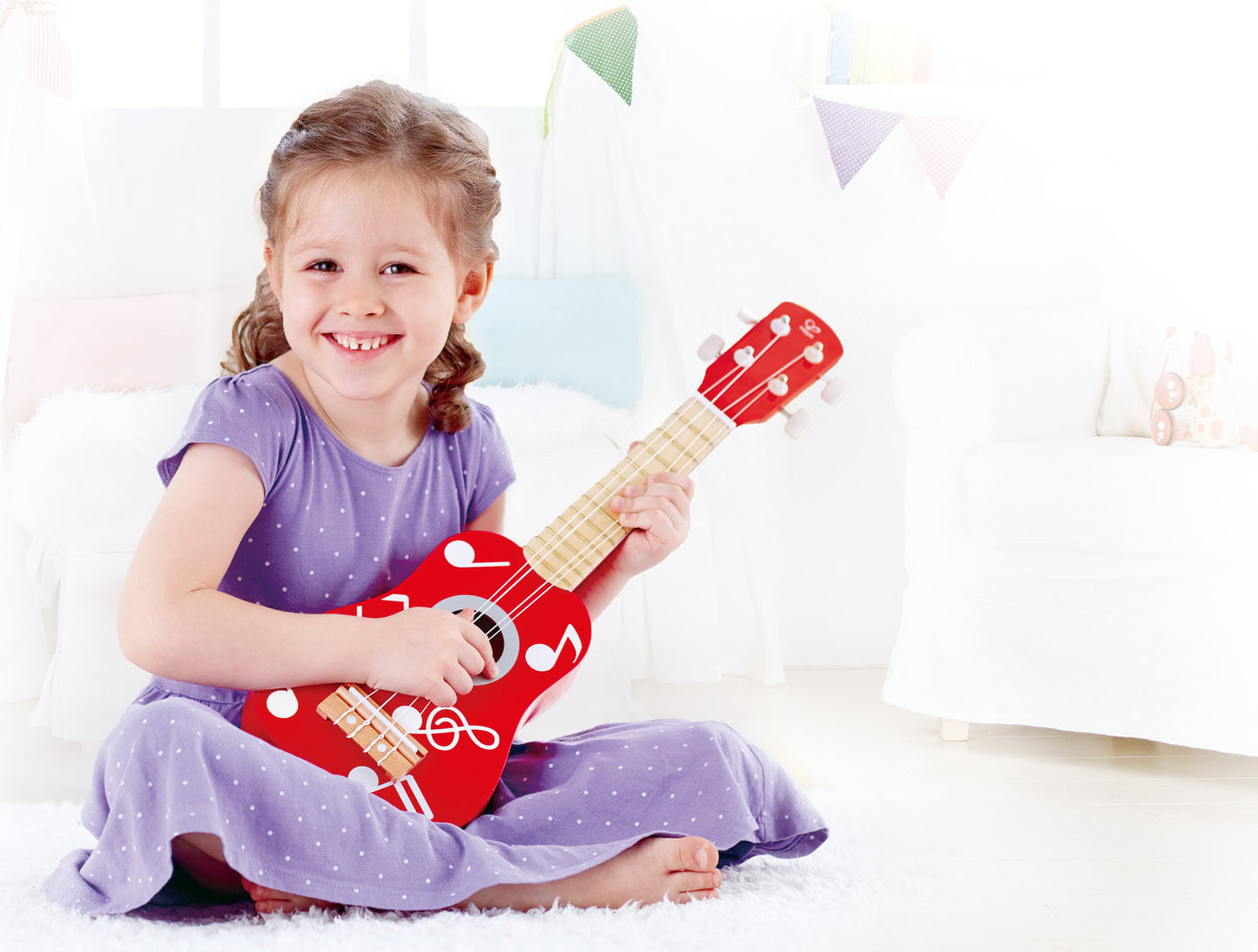 Rock Star Red Ukulele