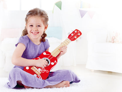 Rock Star Red Ukulele